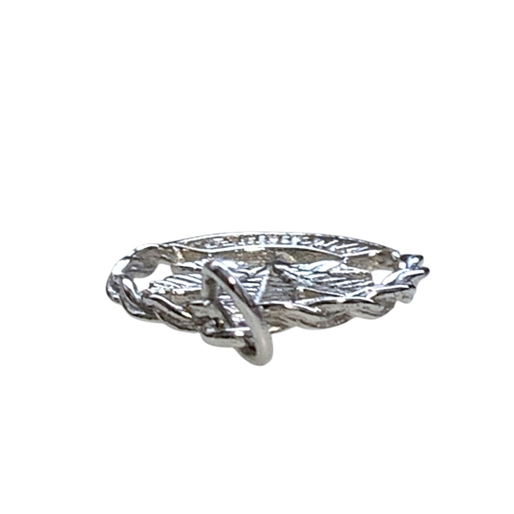 Vintage 70’s Sterling Silver Souvenir Vancouver Maple Leaf Charm - Picture 7 of 11